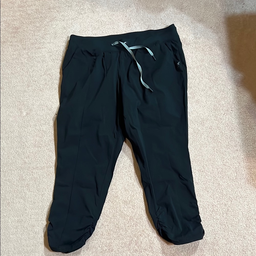 Black Jogger Pants with Drawstring
